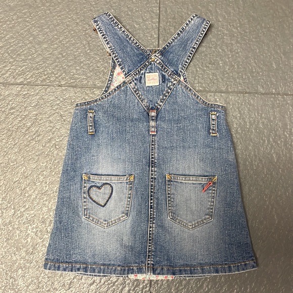 Levi Strauss Size 4T Overall Skirt - Picture 2 of 3
